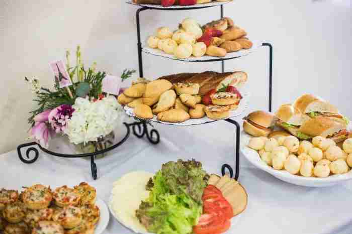 sweet 16 party cuisine