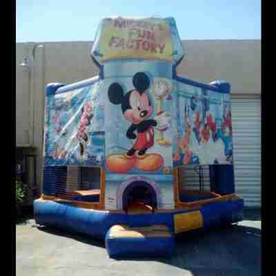 mickey mouse bounce house rental fun factory