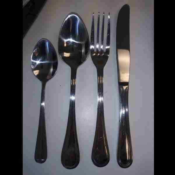 silver flatware
