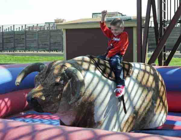 mechanical bull riding