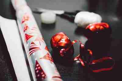 Wrapping paper for party