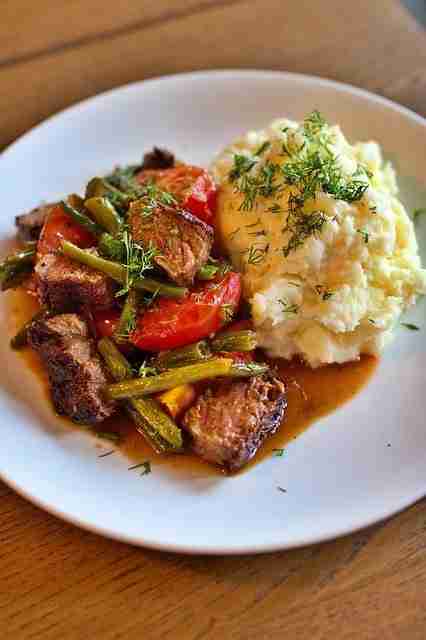 food-mashed potatoe
