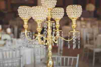 brass candelabra table chairs