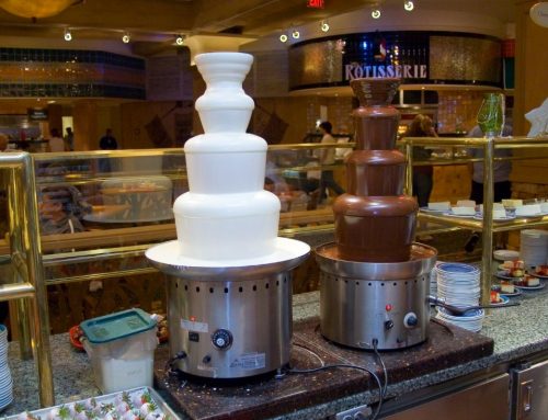 Enhance your Event with a Beautiful Chocolate Fondue Fountain Rental!