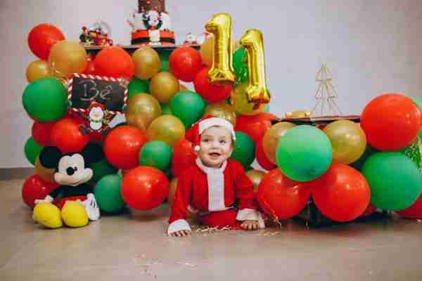 Best-themed Mickey Mouse child party pics